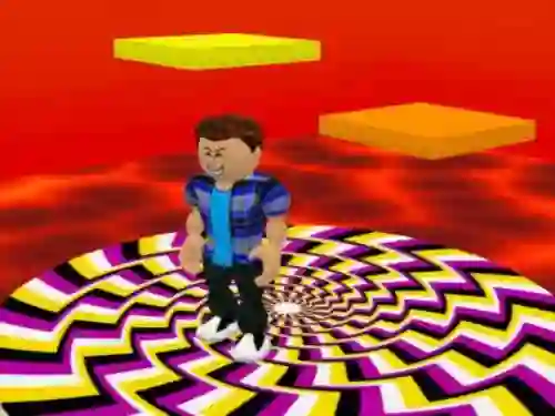 თამაში Roblox: Parkour Lava ონლაინ