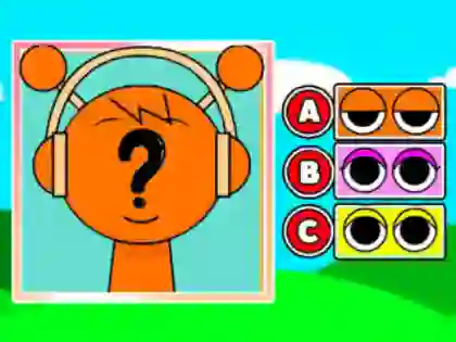 თამაში Kids Quiz: Sprunki Fandom Quiz ონლაინ
