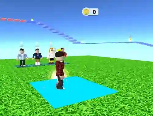 თამაში Easy Obby Jump and Run Challenge Online ონლაინ