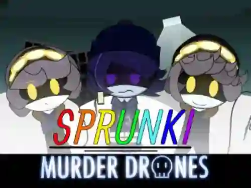 თამაში Sprunki: Murder Drones ონლაინ