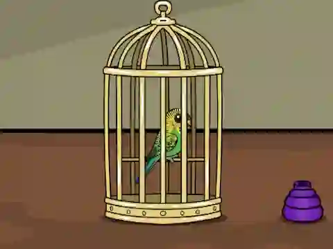 თამაში Green Budgie Escape ონლაინ
