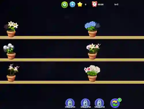 თამაში Flower Matching ონლაინ