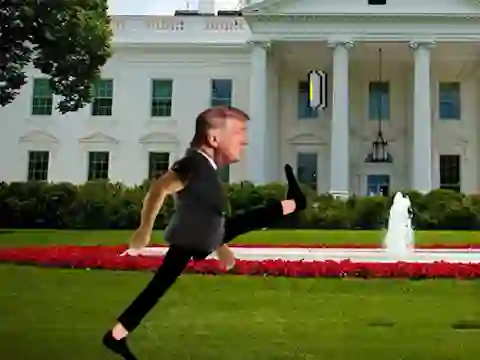 თამაში Trump Wobble Walk Challenge ონლაინ