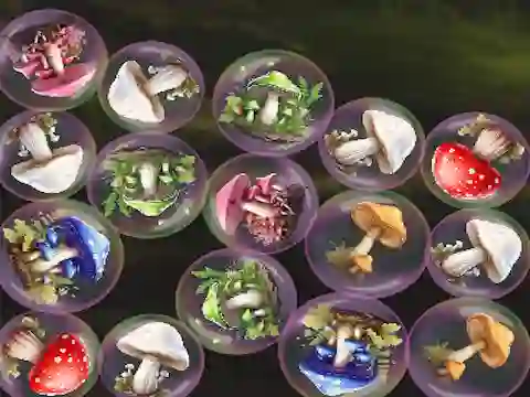 თამაში Merge Mushrooms! ონლაინ