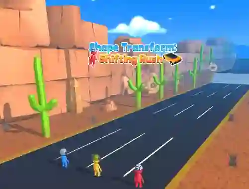 თამაში Shape Transform: Shifting Rush ონლაინ