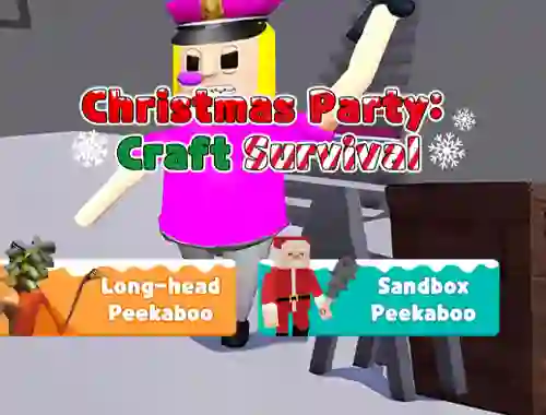 თამაში Christmas Party: Craft Survival ონლაინ