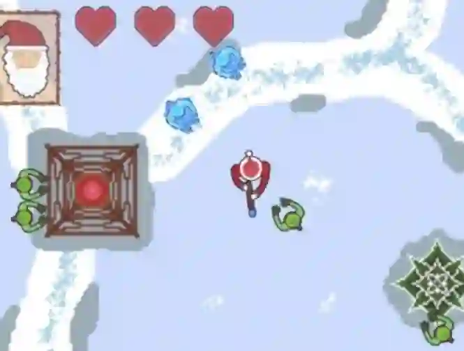 თამაში Zombie Apocalypse on Christmas ონლაინ