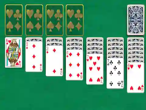 თამაში Klondike Classic Solitaire ონლაინ