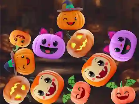 თამაში Merge Connect Pumpkins: Halloween! ონლაინ