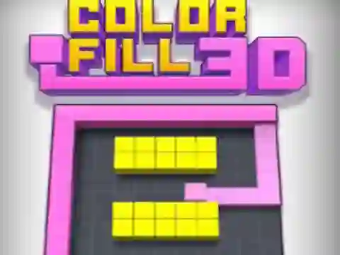 თამაში Color Fill 3D ონლაინ