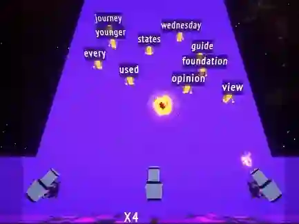 თამაში Neon Defense: Type! ონლაინ