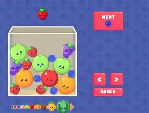 თამაში Fruit Merge ონლაინ