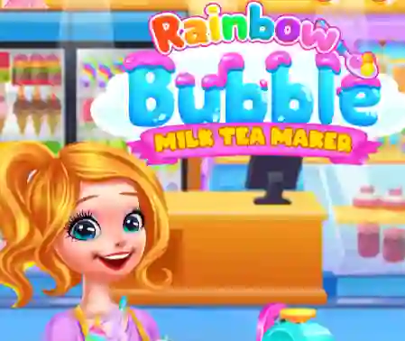 თამაში Rainbow Bubble Milk Tea Maker ონლაინ