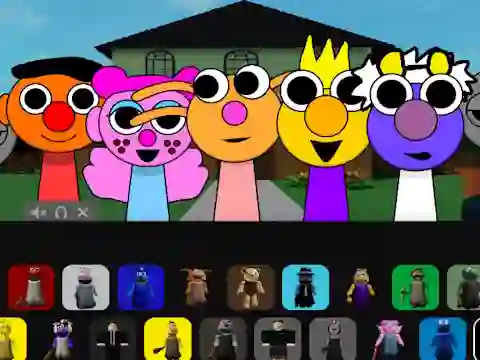 თამაში Sprunki Puppet ონლაინ