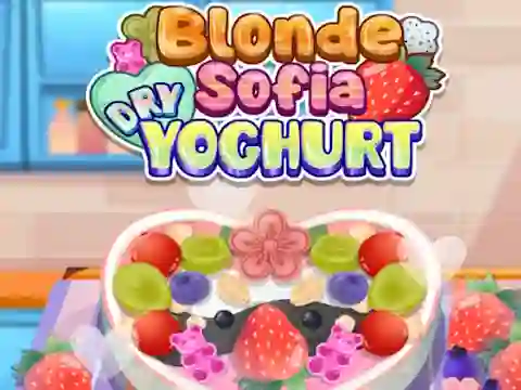 თამაში Blonde Sofia: Dry Yoghurt ონლაინ