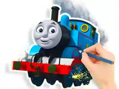 თამაში Coloring Book: Thomas ონლაინ