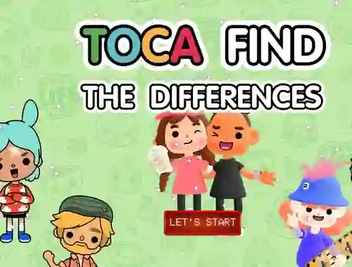 თამაში Toca Find The Differences ონლაინ