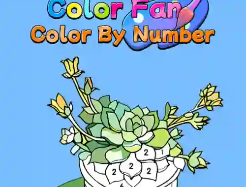თამაში Color Fan Color By Number ონლაინ