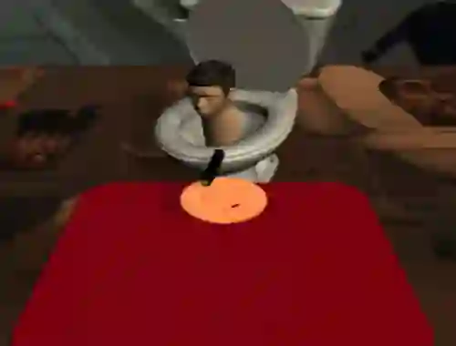 თამაში Skibidi Toilet Squid Game Honeycomb ონლაინ