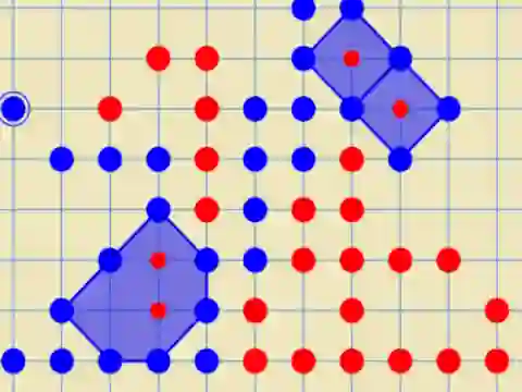 თამაში Dots - duel ონლაინ