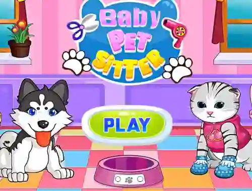 თამაში Baby Pet Sitter ონლაინ