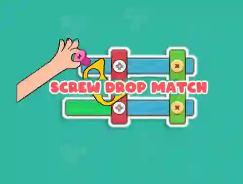 თამაში Screw Drop Match ონლაინ