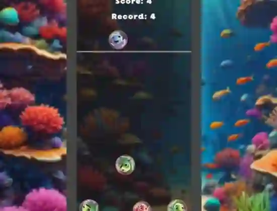 თამაში Merge Fish In 2048! ონლაინ