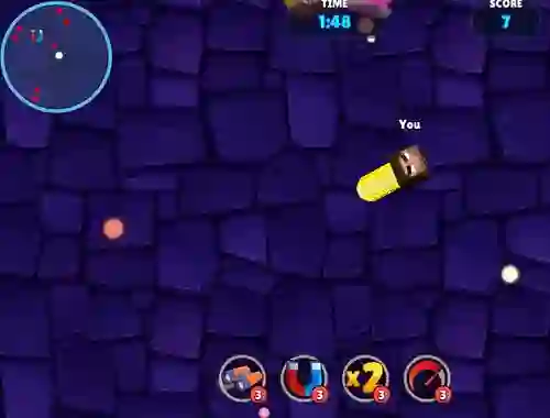 თამაში Minecraft Squid Game Worm.io ონლაინ