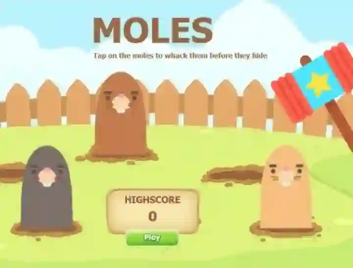თამაში Moles ონლაინ