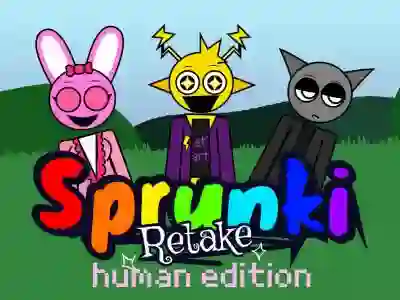 თამაში Sprunki Retake: Human Edition ონლაინ