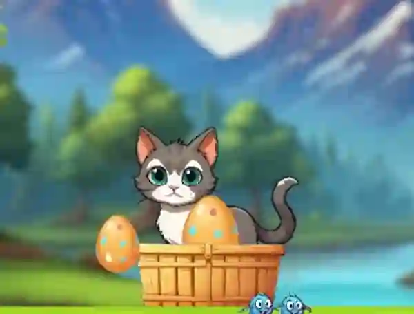 თამაში Hungry Kitty Adventures ონლაინ