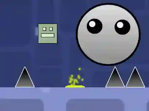 თამაში Geometry Dash: clicker and levels ონლაინ