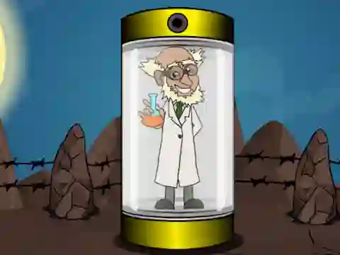 თამაში Rescue the Elder Research Officer ონლაინ