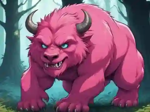 თამაში Magical Pink Beast Rescue ონლაინ