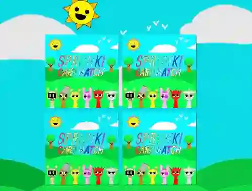 თამაში Sprunki Memory Card Match ონლაინ