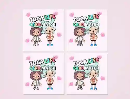 თამაში Toca Life Memory Card Match ონლაინ