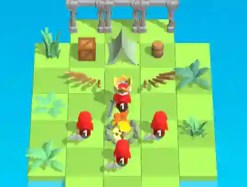 თამაში Castle Wars Cell Battle ონლაინ