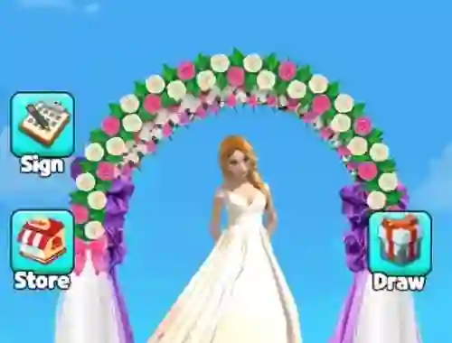 თამაში Bridge Race Wedding Master ონლაინ