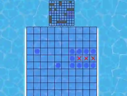 თამაში Battleship On Cells ონლაინ
