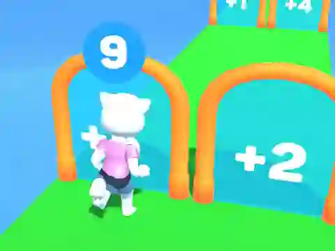 თამაში Cat Angela Running ონლაინ