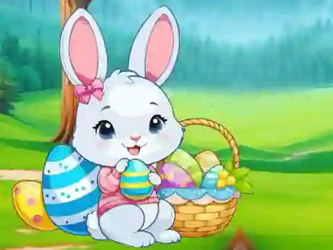 თამაში Easter Bunny Jungle Escape ონლაინ