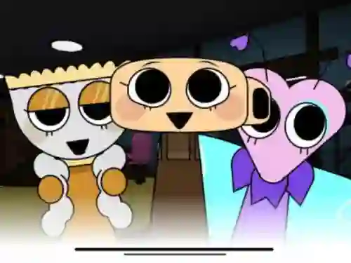 თამაში Sprunki x Dandy's World 2 ონლაინ
