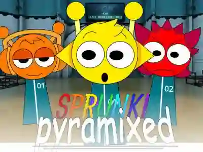 თამაში Sprunki Pyramixed: Squid Game ონლაინ