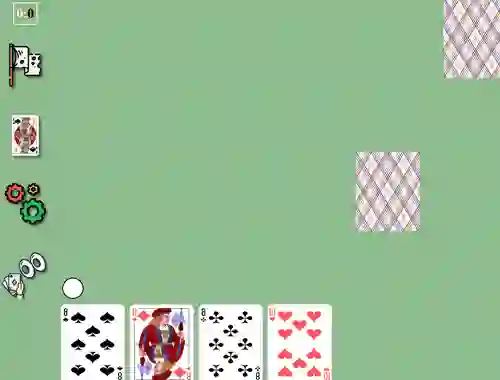თამაში Mau-mau - 101 Card Duel ონლაინ