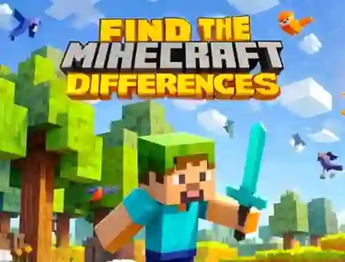 თამაში Find The Differences: Minecraft ონლაინ