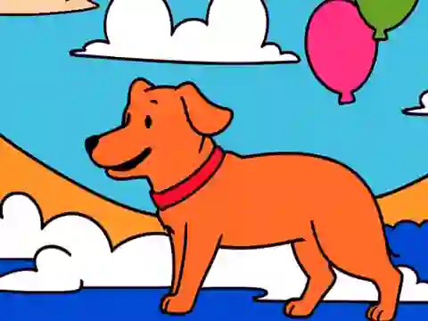 თამაში Color By Code: Yellow Dog ონლაინ