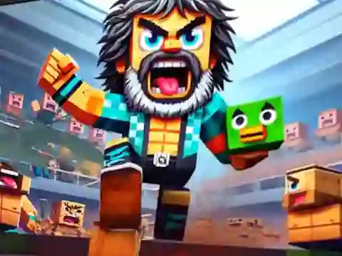 თამაში Chicken Jockey Combat ონლაინ