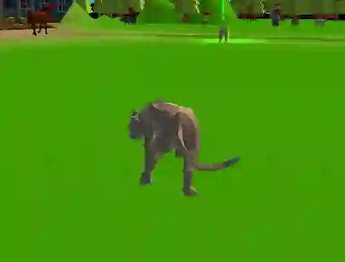 თამაში Cougar Simulator - Big Cats ონლაინ