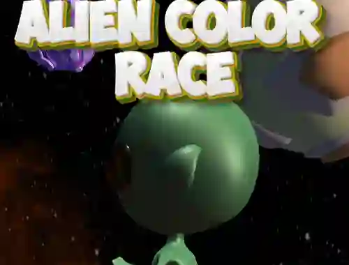 თამაში Alien Color Race ონლაინ