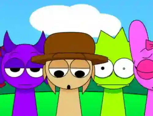 თამაში Sprunki Pyramixed - Finished Animations ონლაინ